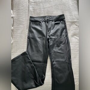 American Eagle Flare Leather Pant